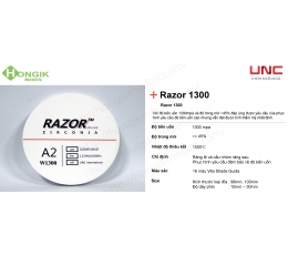 Phôi đục Razor 1300 MPa - UNC International