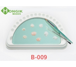 Khay đắp sứ cao cấp bán nguyệt - BK Medent