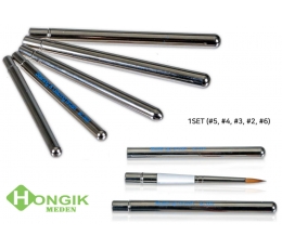 Bộ cọ đắp sứ Kolinsky thường Natural Brush Set (Cap)