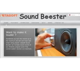 Letasoft Sound Booster - Phần mềm khuếch đại âm thanh